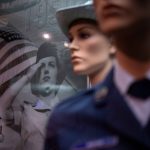 Women in the Air Force display at the USAF Airman Heritage Museum