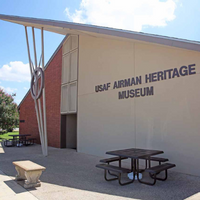 Front Entrance of the USAF Airman Heritage Museum