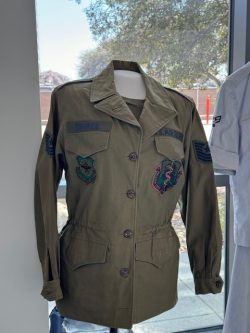WAF field jacket donated by CMSgt. (ret.) Bonnie Cooper.